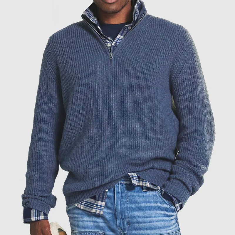 Rupert - Cashmere Zipper Sweater