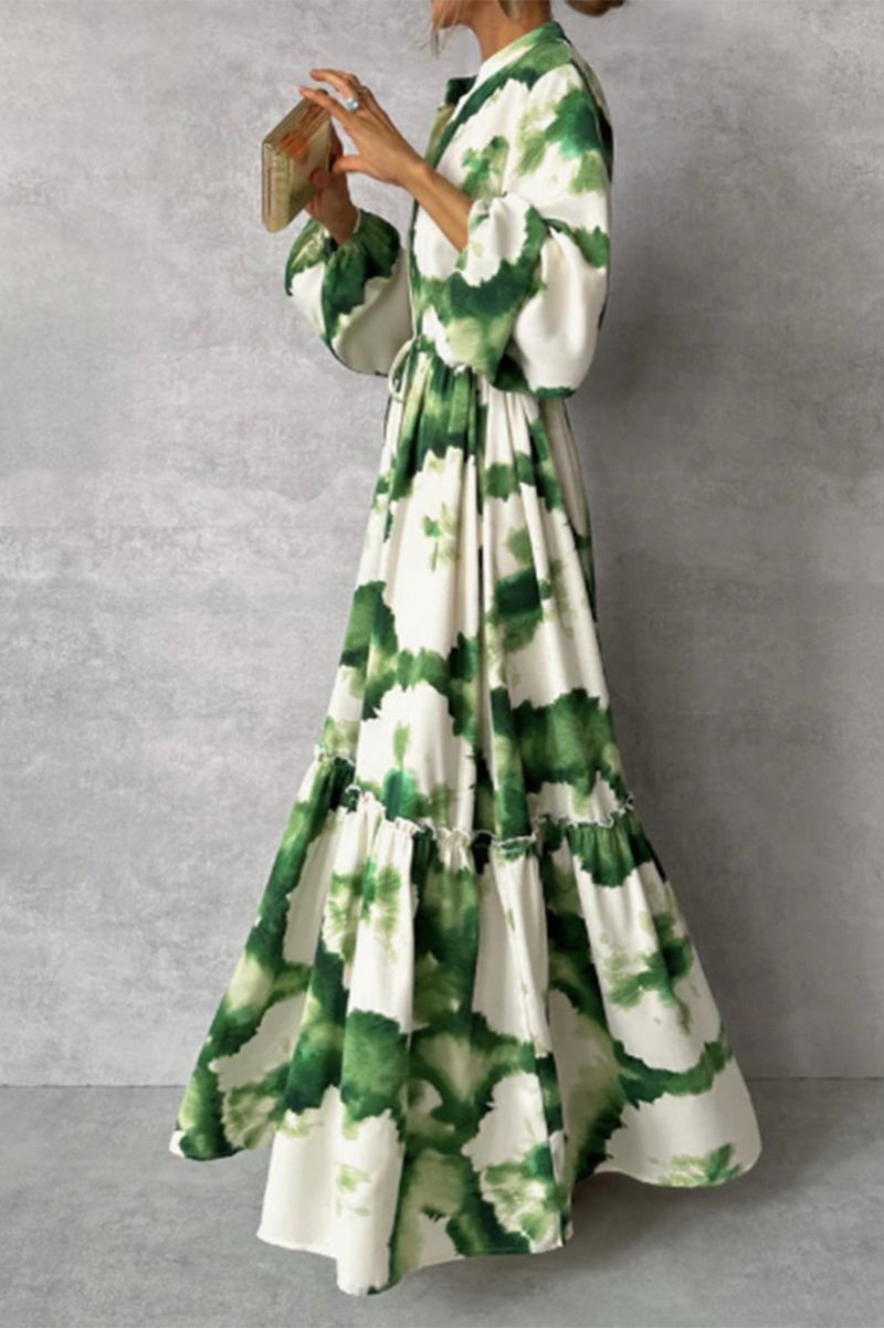 Maria - Floral V-Neck Maxi Dress