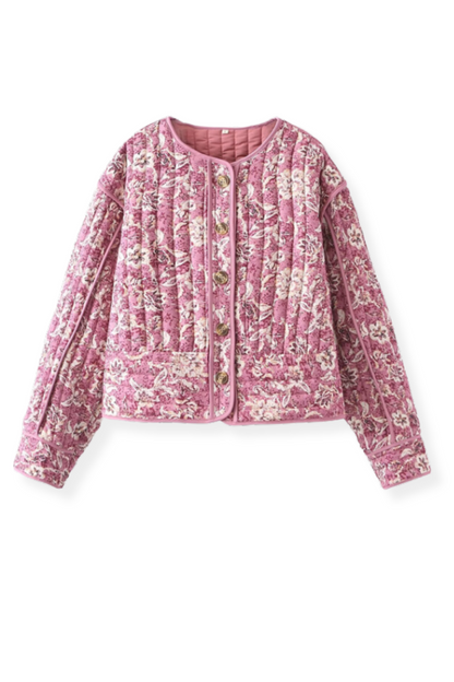 Giulia - Floral Quilted Jacket