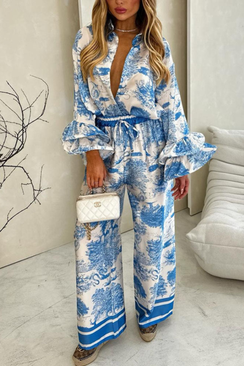 Olivia - Toile Two-Piece Set