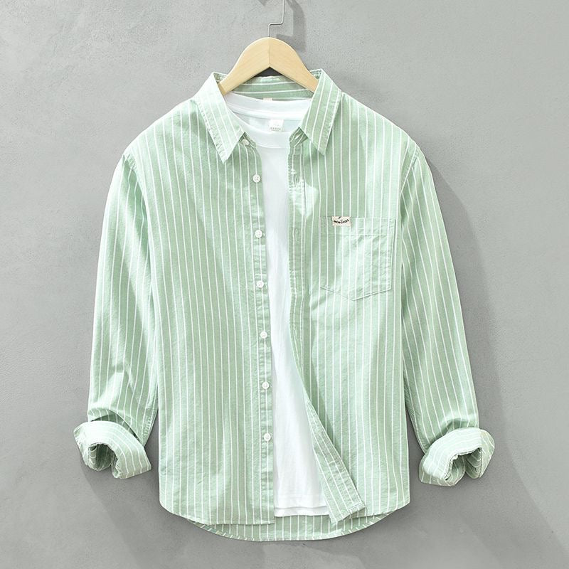 Wilfred - Striped Linen Button-Up