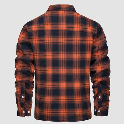 Hoyland - Sherpa-Lined Flannel Shirt