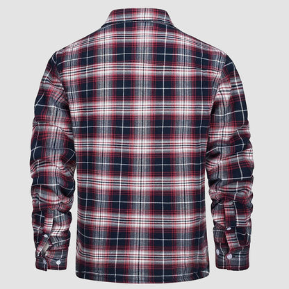 Hoyland - Sherpa-Lined Flannel Shirt