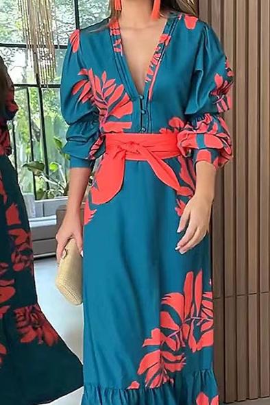 Yara - Bold Coral Floral Prints