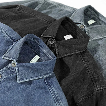 CARTER - WASHED DENIM OVERSHIRT