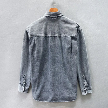 CARTER - WASHED DENIM OVERSHIRT