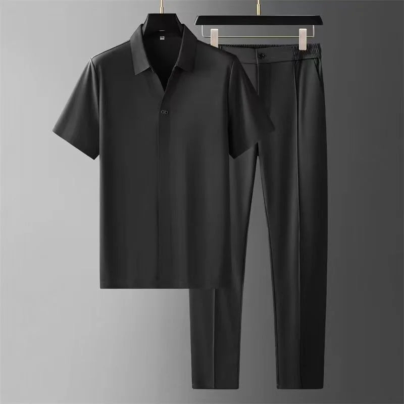 OSCAR - SOPHISITICATED POLO & TROUSERS SET