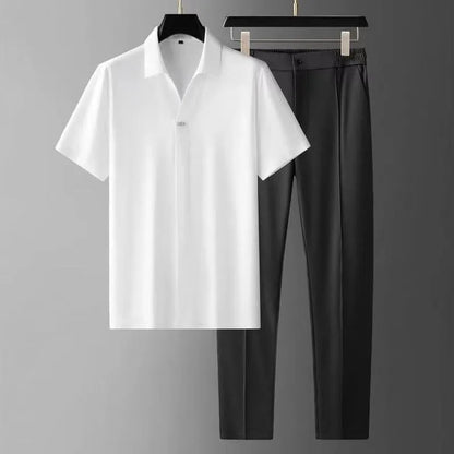 OSCAR - SOPHISITICATED POLO & TROUSERS SET