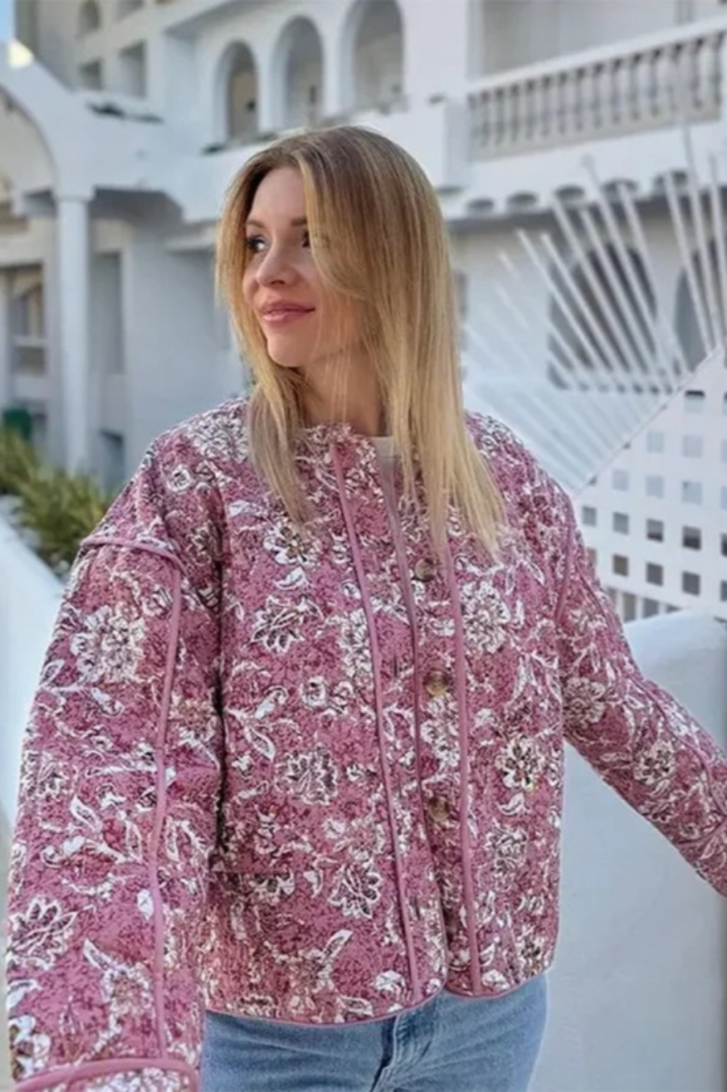 Giulia - Floral Quilted Jacket