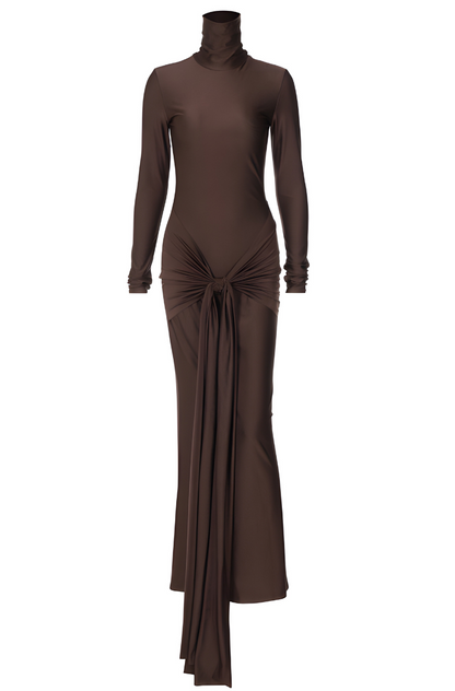 Zahara - Luxe Draped Maxi Dress